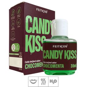 Calda Beijável Candy Kiss 35ml (ST960) - Chocomenta - Atacado Star Sex Shop, Lingerie e Produtos Eróticos