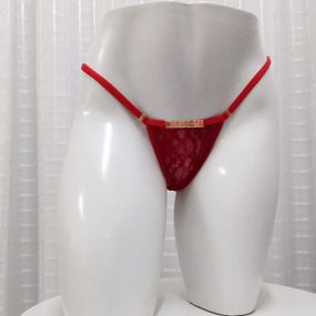 Calcinha Para Personalização (ST961) - Vermelho - Atacado Star Sex Shop, Lingerie e Produtos Eróticos