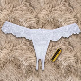 Calcinha Com Vibro Plus Size (TO004VP-ST724) - Branco - Sex Shop Atacado Star: Produtos Eróticos e lingerie