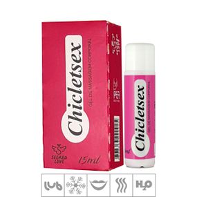 Lubrificante Beijável Chicletsex 15ml (ST553) - Morango - Sex Shop Atacado Star: Produtos Eróticos e lingerie