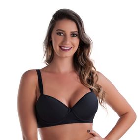 *Soutien Duanip Com Bojo (DU549) - Preto - Sex Shop Atacado Star: Produtos Eróticos e lingerie