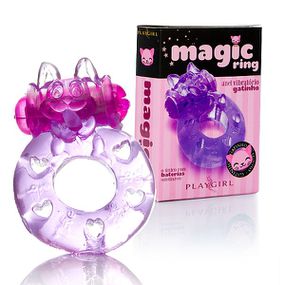 *Anel Peniano Magic Ring Com Vibro (ST343) - (EVA311) Gatin... - Sex Shop Atacado Star: Produtos Eróticos e lingerie