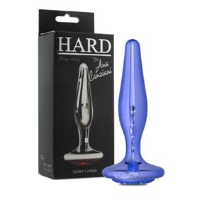 Plug de Metal Iupi Com Pedras Cravejadas (HA133) - Azul - Atacado Star Sex Shop, Lingerie e Produtos Eróticos