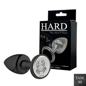 Plug Metálico M Signos Câncer (HA163CA) - Onix - Atacado Star Sex Shop, Lingerie e Produtos Eróticos