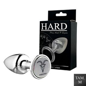 Plug Metálico M Signos Capricórnio (HA163CP) - Cromado - Atacado Star Sex Shop, Lingerie e Produtos Eróticos