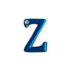 Letras Para Personalização de Plug Azul (HA180A) - Z - Sex Shop Atacado Star: Produtos Eróticos e lingerie