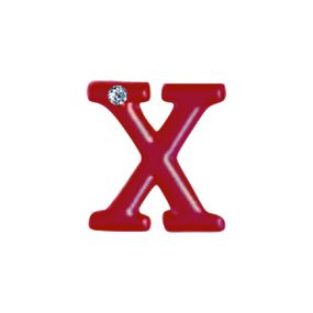 Letras Para Personalização de Plug Vermelha (HA180V) - X - Sex Shop Atacado Star: Produtos Eróticos e lingerie