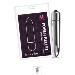 Cápsula Vibratória Clássica 9cm VP (MV003-ST288) - Cromado... - Sex Shop Atacado Star: Produtos Eróticos e lingerie