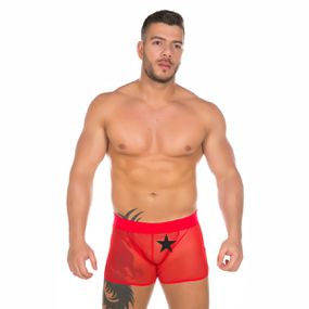 *Cueca Tule (PS1120) - Vermelho - Sex Shop Atacado Star: Produtos Eróticos e lingerie