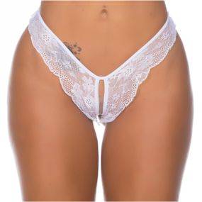 Calcinha Erótika (PS6076) - Branco - Sex Shop Atacado Star: Produtos Eróticos e lingerie