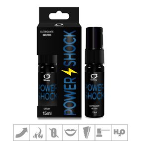 *Excitante Unissex Power Shock Spray 15ml (ST171) - Neutr - Sex Shop Atacado Star: Produtos Eróticos e lingerie