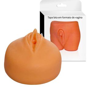 Tapa Lata AeE (ST270-ST315) - Formato de Vagina - Sex Shop Atacado Star: Produtos Eróticos e lingerie