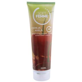 **Sabonete Íntimo Soft Femme 250ml (ST560) - Cereja com Ave... - Sex Shop Atacado Star: Produtos Eróticos e lingerie