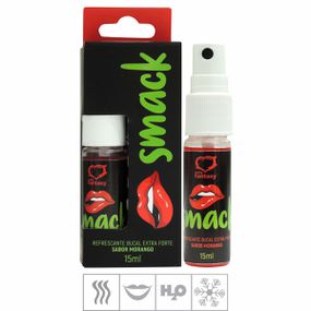 *Refrescante Bucal Smack 15ml (ST588) - Morango - Sex Shop Atacado Star: Produtos Eróticos e lingerie