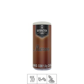 Bolinhas Aromatizadas Satisfaction 2un (ST729) - Marrom - Atacado Star Sex Shop, Lingerie e Produtos Eróticos