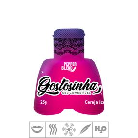 Gel Comestível Gostosinha Ice 25g (ST749) - Cereja - Sex Shop Atacado Star: Produtos Eróticos e lingerie