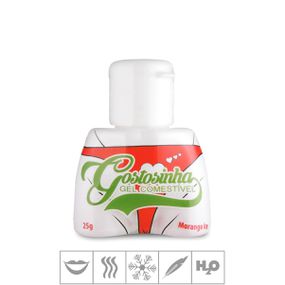 Gel Comestível Gostosinha Ice 25g (ST749) - Morango - Sex Shop Atacado Star: Produtos Eróticos e lingerie