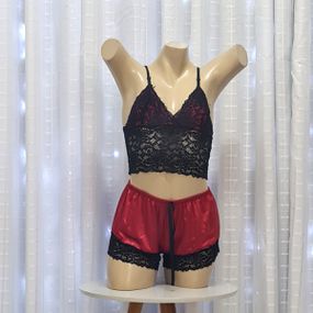 Baby Doll Ivete Íntima Delas (ST861) - Vermelho - Sex Shop Atacado Star: Produtos Eróticos e lingerie