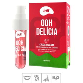 Gel Comestível Ooh Delícia Intt 11g (ST882) - Morango Azedi... - Sex Shop Atacado Star: Produtos Eróticos e lingerie