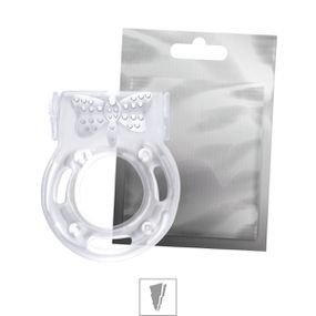 Anel Peniano Com Vibro Borboleta SI (1010) - Translúcido - Linda Sex Produtos Eróticos BH, Lingerie sensuais, sex shop.