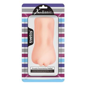 *Masturbador Vagina em CyberSkin X-Basic SI (1275) - Bege - Linda Sex Produtos Eróticos BH, Lingerie sensuais, sex shop.