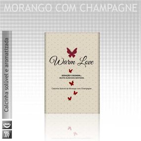 *Calcinha Comestível Warm Love (14870) - Morango c/ Champag... - Linda Sex Produtos Eróticos BH, Lingerie sensuais, sex shop.