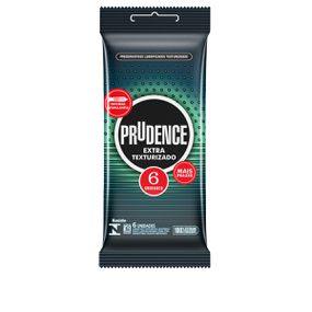 Preservativo Prudence Extra Texturizado 6un (17026). - Padrã... - Linda Sex Produtos Eróticos BH, Lingerie sensuais, sex shop.
