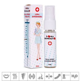 *Spray Para Sexo Oral Loka Enfermeira 15ml (17082) - Algodão... - Linda Sex Produtos Eróticos BH, Lingerie sensuais, sex shop.