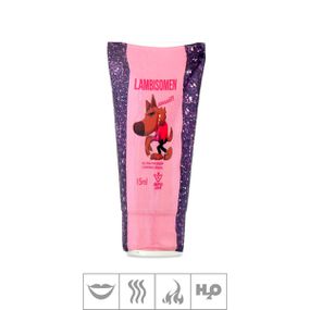 *Gel Para Sexo Oral Lambisomen 15ml (17364) - Chocolate - Linda Sex Produtos Eróticos BH, Lingerie sensuais, sex shop.