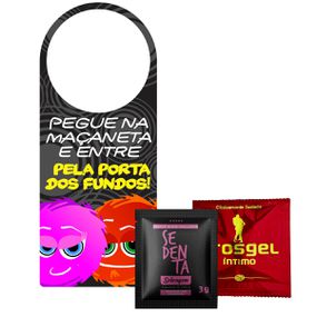 Kit Pegue na Maçaneta e Entre... (17914) - Padrão - Linda Sex Produtos Eróticos BH, Lingerie sensuais, sex shop.