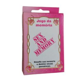 Jogo da Memória Sex And (17973) - Padrão - Linda Sex Produtos Eróticos BH, Lingerie sensuais, sex shop.