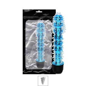 Vibrador Com Capa e Cerdas SI (5086-ST337) - Azul - Linda Sex Produtos Eróticos BH, Lingerie sensuais, sex shop.