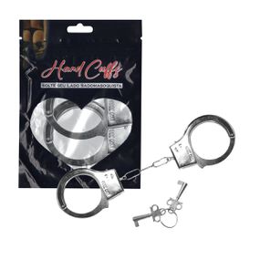 Algema em Metal Hand Cuffs SI (6179-5268) - Cromado - Linda Sex Produtos Eróticos BH, Lingerie sensuais, sex shop.