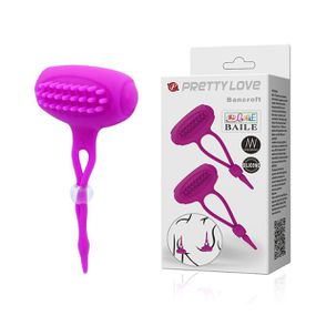 *Grampos Para Seios Com Vibro Bancroft SI (5384) - Magenta - Linda Sex Produtos Eróticos BH, Lingerie sensuais, sex shop.