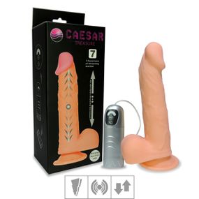 Prótese 15x12cm Com Movimento de Empurrão Caesar SI (5517) -... - Linda Sex Produtos Eróticos BH, Lingerie sensuais, sex shop.