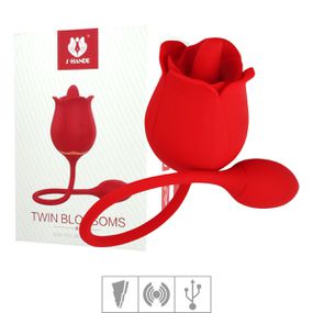 Estimulador Recarregável Formato de Rosa Blossoms SI (6910).... - Linda Sex Produtos Eróticos BH, Lingerie sensuais, sex shop.