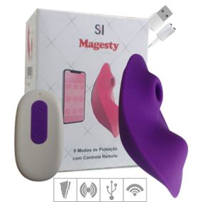 Vibrador de Calcinha Magesty Via APP SI (7865) - Roxo - Linda Sex Produtos Eróticos BH, Lingerie sensuais, sex shop.
