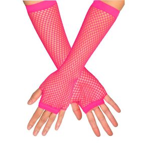 Luva Arrastão (8762) - Rosa - Linda Sex Produtos Eróticos BH, Lingerie sensuais, sex shop.