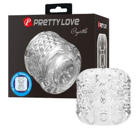 Masturbador Vazado Crysthe SI (9227) - Transparente - Linda Sex Produtos Eróticos BH, Lingerie sensuais, sex shop.