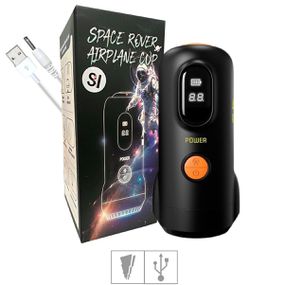 Masturbador Lanterna Com Sucção Via App (9610) - Preto - Linda Sex Produtos Eróticos BH, Lingerie sensuais, sex shop.