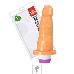 Prótese 13x15cm Com Vibro (ADAO15) - Bege - Linda Sex Produtos Eróticos BH, Lingerie sensuais, sex shop.