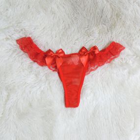 *Calcinha Califórnia (CF610) - Vermelho - Linda Sex Produtos Eróticos BH, Lingerie sensuais, sex shop.