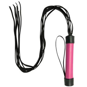 *Chicote 80cm Dominatrixxx (DX780-ST679) - Rosa - Linda Sex Produtos Eróticos BH, Lingerie sensuais, sex shop.