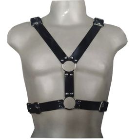 Harness Peitoral Masculino (17724-GS101801) - Preto - Linda Sex Produtos Eróticos BH, Lingerie sensuais, sex shop.