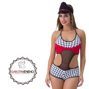 *Fantasia Piloto De Formula 1 (GV199) - Padrão - Linda Sex Produtos Eróticos BH, Lingerie sensuais, sex shop.