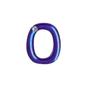 Letras Para Personalização Lilás (HA180L). - O - Linda Sex Produtos Eróticos BH, Lingerie sensuais, sex shop.