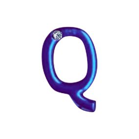 Letras Para Personalização Lilás (HA180L). - Q - Linda Sex Produtos Eróticos BH, Lingerie sensuais, sex shop.