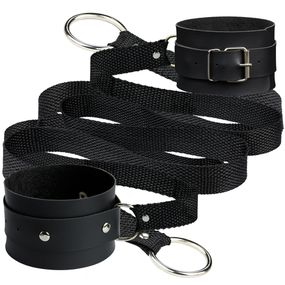 *Tornozeleira Com Tiras (L168) - Preto - Linda Sex Produtos Eróticos BH, Lingerie sensuais, sex shop.