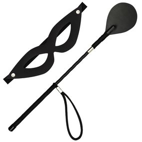 *Kit Tiazinha Chibata e Máscara La Pimienta (L243-ST649) - P... - Linda Sex Produtos Eróticos BH, Lingerie sensuais, sex shop.