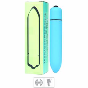 **Cápsula Vibratória Bullet 10 Vibrações (MBA1042) - Azul - Linda Sex Produtos Eróticos BH, Lingerie sensuais, sex shop.